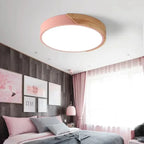 Aren – Modern LED Ceiling Lamp with Wooden Edge for Warm, Stylish Lighting Kozyled