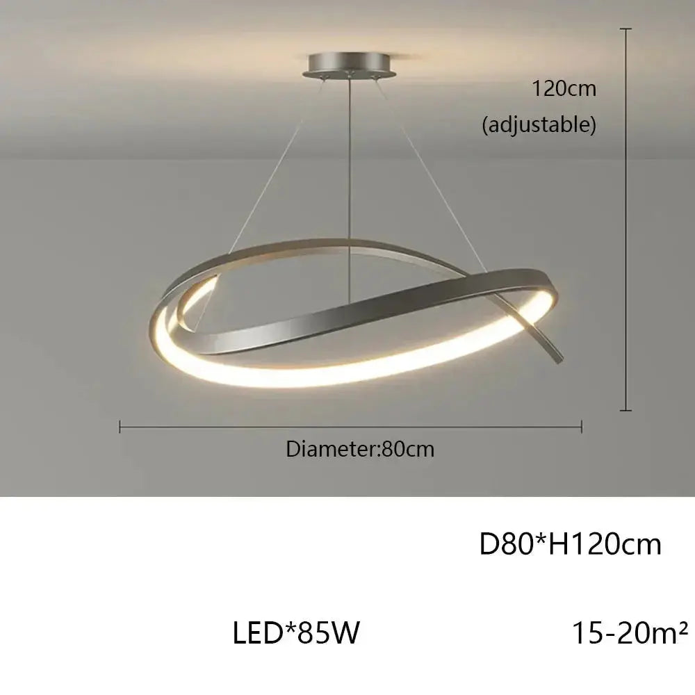 Zyra – Modern, sleek and elegant dimmable LED pendant light Lampasa.com