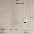 Hedvig – Modern White Glass LED Pendant Lamp Lampasa.com
