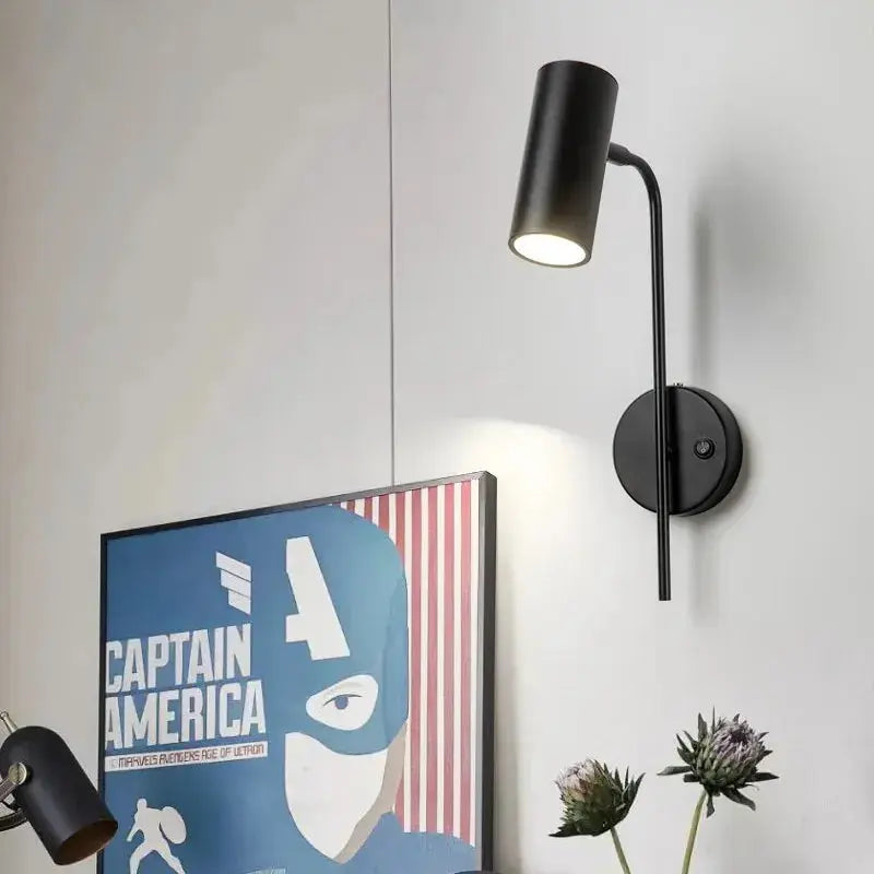 Selvien – Nordic Adjustable LED Bedside Reading Wall Lamp Lampasa.com