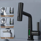 Unique Design Digital Display Waterfall Basin faucet Vidar SPINGAR.COM