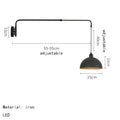 Filip – Modern Adjustable Long Arm LED Wall Lamp for Flexible Lighting Kozyled