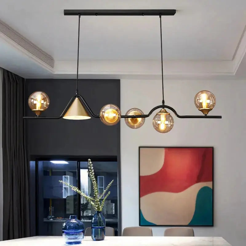 Larson – Dimmable Retro LED Pendant Light for Dining Tables and Bars Kozyled.com