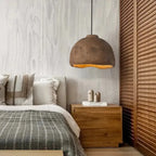 Handmade Japanese Wabi Sabi LED Pendant Lamp Tamiko SPINGAR.COM