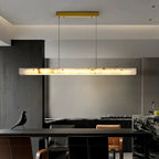 Heimir – Modern Luxury Dimmable LED Pendant Light with Marble Design for Dining Tables and Bars Kozyled.com
