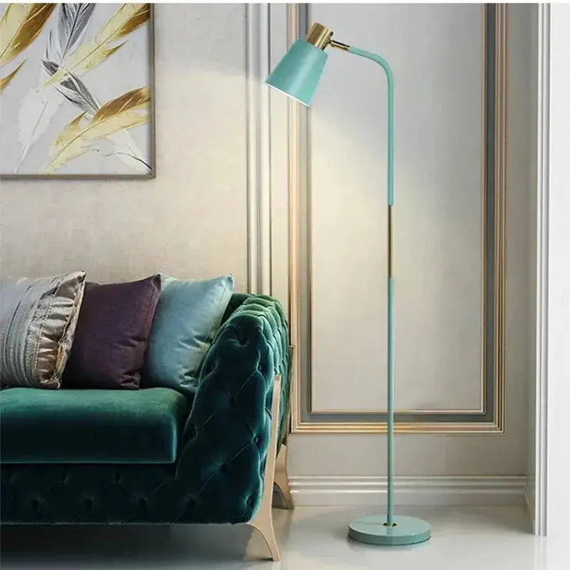 Rivien – Nordic Adjustable Head LED Floor Lamp Lampasa.com