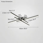 Fenro - Creative LED Strip Dimmable Ceiling Lamp Lampasa.com