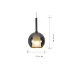 Odin – Luxury Elegant Glass Ball LED Pendant Lamp for Sophisticated Interiors Kozyled