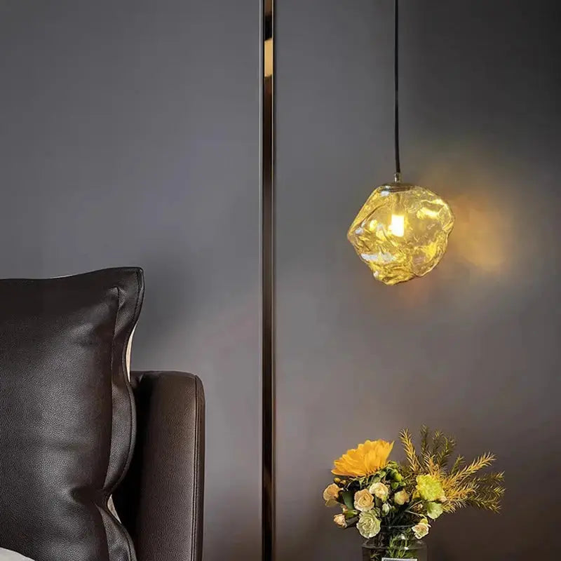Vela – Modern Luxury Glass Dimmable LED Pendant Lamp Lampasa.com