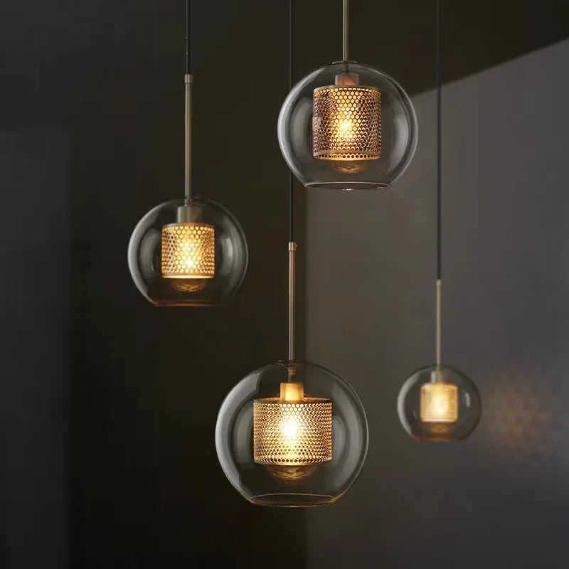 Industrial Vintage Scandinavian Design LED Pendant Lamp Donna.
