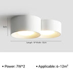 Mare – Modern LED Ceiling Lamp with Adjustable Spotlights for Focused Lighting Kozyled