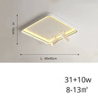 Sigrid – Nordic Minimalist LED Ceiling Lamp with Adjustable Spotlight for Modern Spaces Kozyled