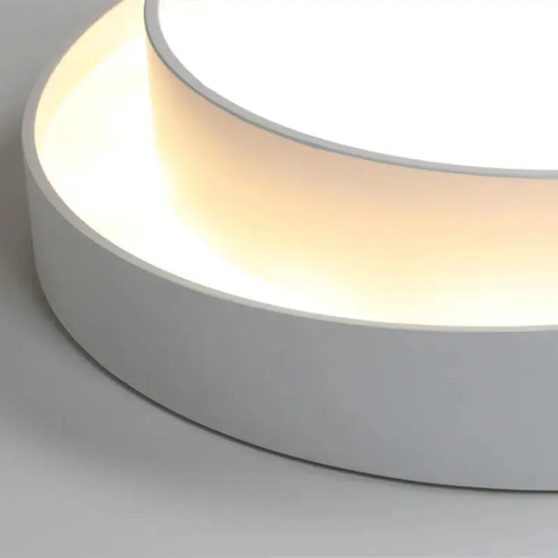 Ozzie – Round Dimmable LED Art Ceiling Lamp for Contemporary Spaces Kozyled