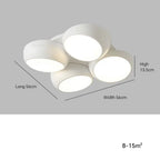 Lykke – Nordic Honeycomb Style LED Ceiling Lamp for Modern, Geometric Lighting Kozyled