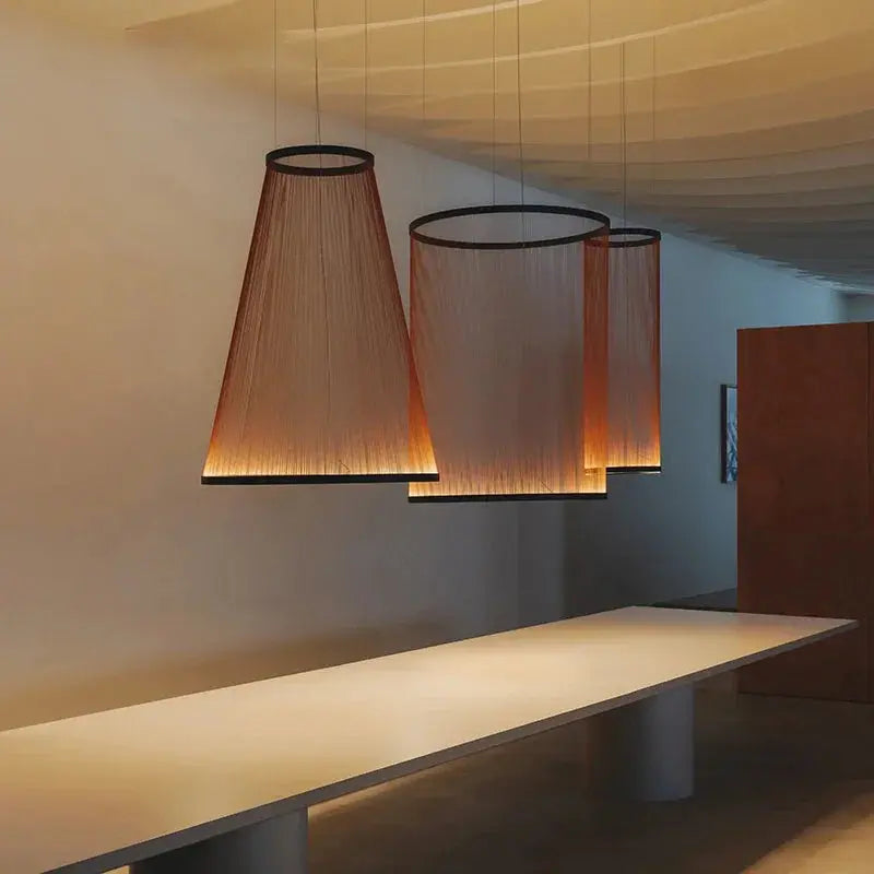 Elsa – Elegant Spanish Art Tassel LED Lamp for Sophisticated Decor Kozyled