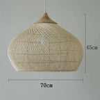 Ronja – High-Quality Handmade Rattan LED Pendant Light for Natural, Cozy Interiors Kozyled