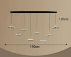 Nyelle – Modern Dimmable LED Dining Table lamp/ Bar Lamp With Spotlights Lampasa.com