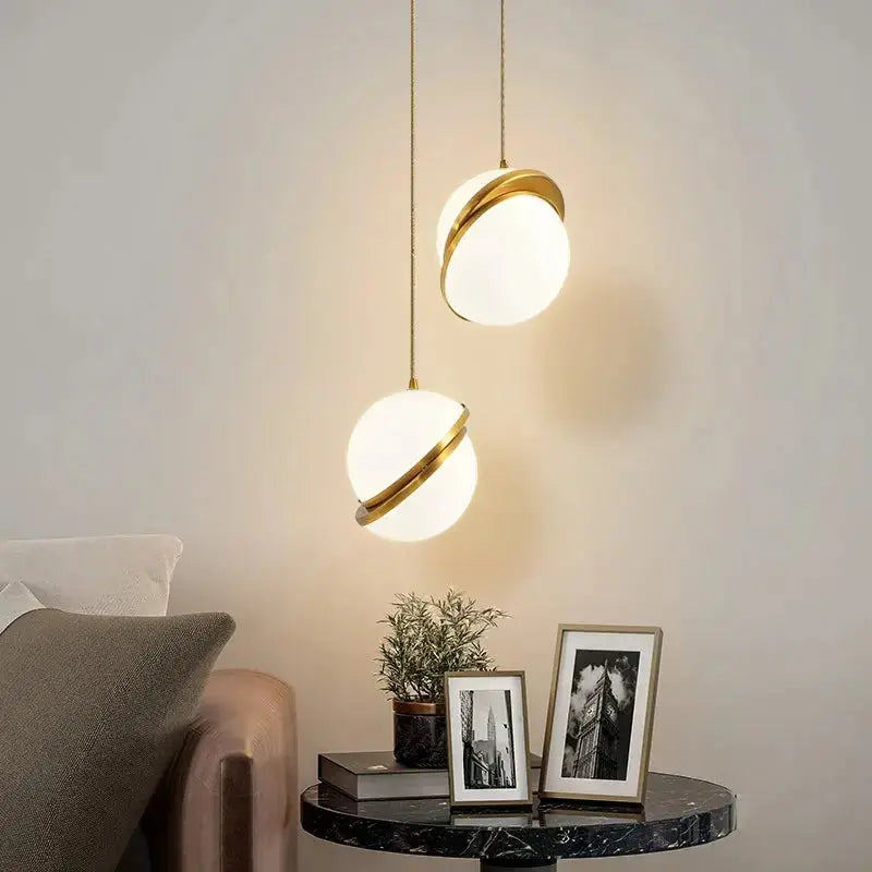 Neris – Modern Scandinavian Acrylic LED Pendant Lamp Lampasa.com