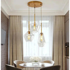 Orya – Artistic Modern Amber Glass LED Pendant Lamp Lampasa.com