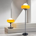 Vintage Glass Shade LED Floor Lamp/ Table Lamp Malin SPINGAR.COM
