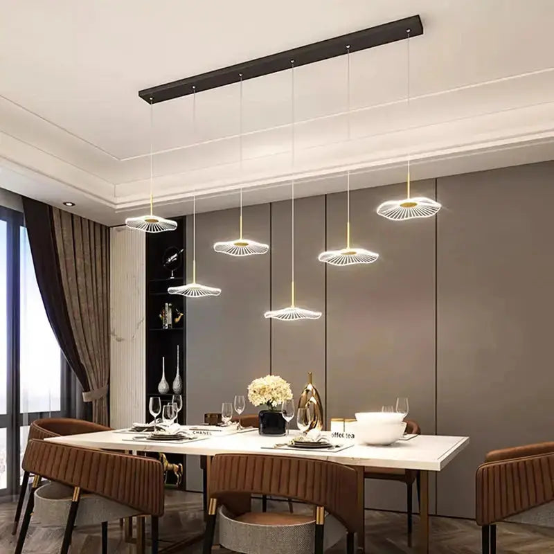 Nyelle – Modern Dimmable LED Dining Table lamp/ Bar Lamp With Spotlights Lampasa.com