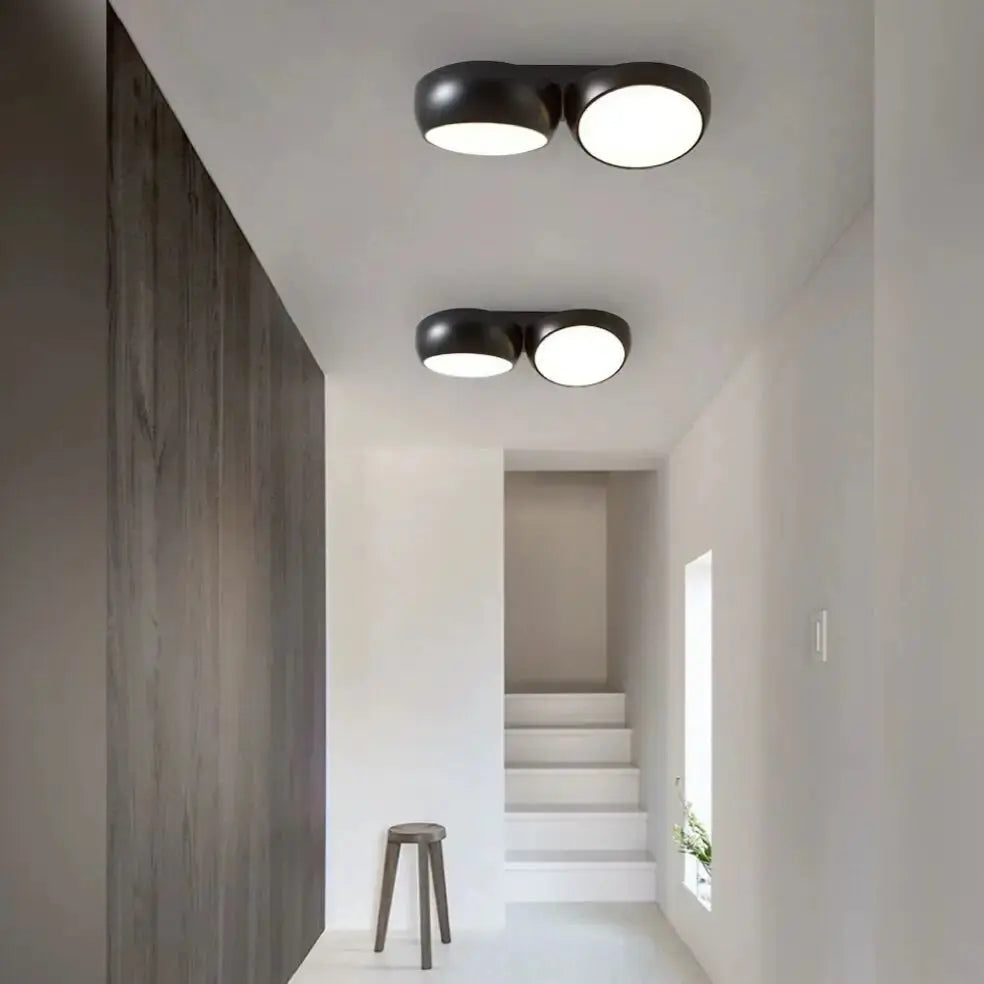 Lykke – Nordic Honeycomb Style LED Ceiling Lamp for Modern, Geometric Lighting Kozyled