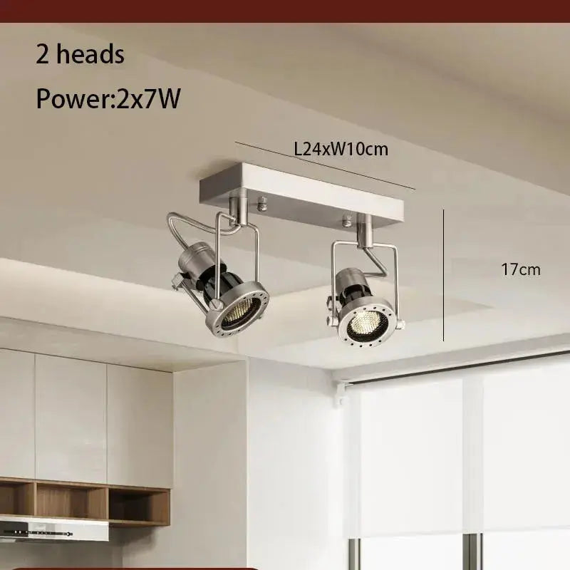 Tormod – Industrial Adjustable LED Spotlight Lampasa.com