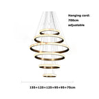 Vimar – Modern Luxury LED Pendant Light with Dimmable Marble Design Lampasa.com