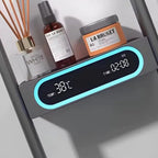 New Design Luxury Thermostatic Smart Rain Shower System with LED light, Digital Display and Swivel Shower Head SPINGAR.COM