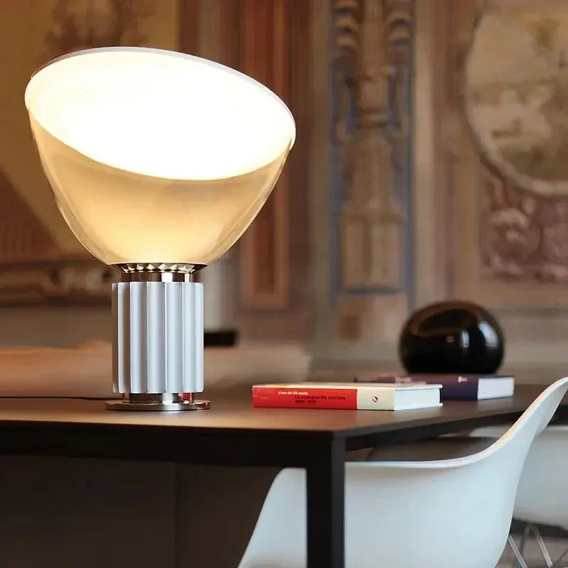 Halvard – Artistic Italian Glass LED Desk Lamp with Creative Design Kozyled