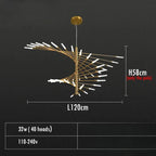 Alexander – Decorative Scandinavian fireworks style Dimmable LED Pendant Lamp Lampasa.com