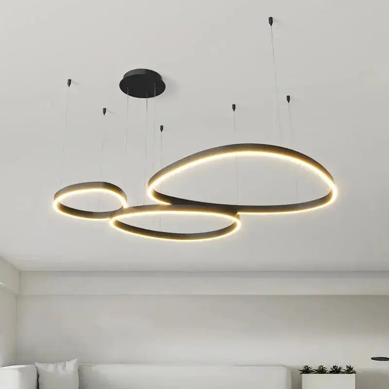 Astrid – Modern Brushed Dimmable LED Ceiling Light with Elegant Ring Design Kozyled.com