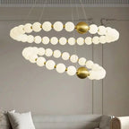 Postmodern Chain-shaped Scandinavian Kitchen Island/ bar LED Lamp Hermann SPINGAR.COM