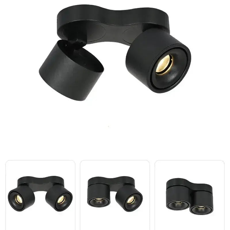 Dimmable Foldable Rotateable LED Spotlight - Milo Lampasa.com