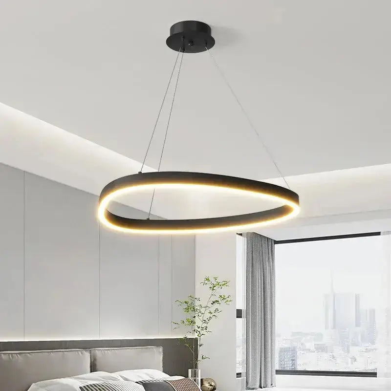 Astrid – Modern Brushed Dimmable LED Ceiling Light with Elegant Ring Design Kozyled.com