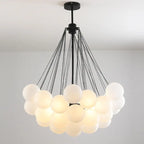 Frosted Glass Ball LED Chandelier Eric ( OUTLET DEAL!) SPINGAR.COM
