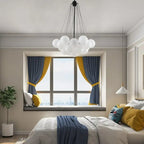 Frosted Glass Ball LED Chandelier Eric ( OUTLET DEAL!) SPINGAR.COM