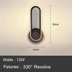 330° Rotation LED Wall Light Maximo™ Spingar.com