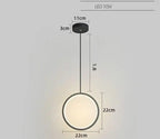 Circle LED Pendant Light Roger™ Spingar.com