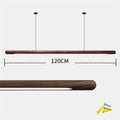 Black Walnut Kitchen Island LED Pendant Lamp Antero SPINGAR.COM