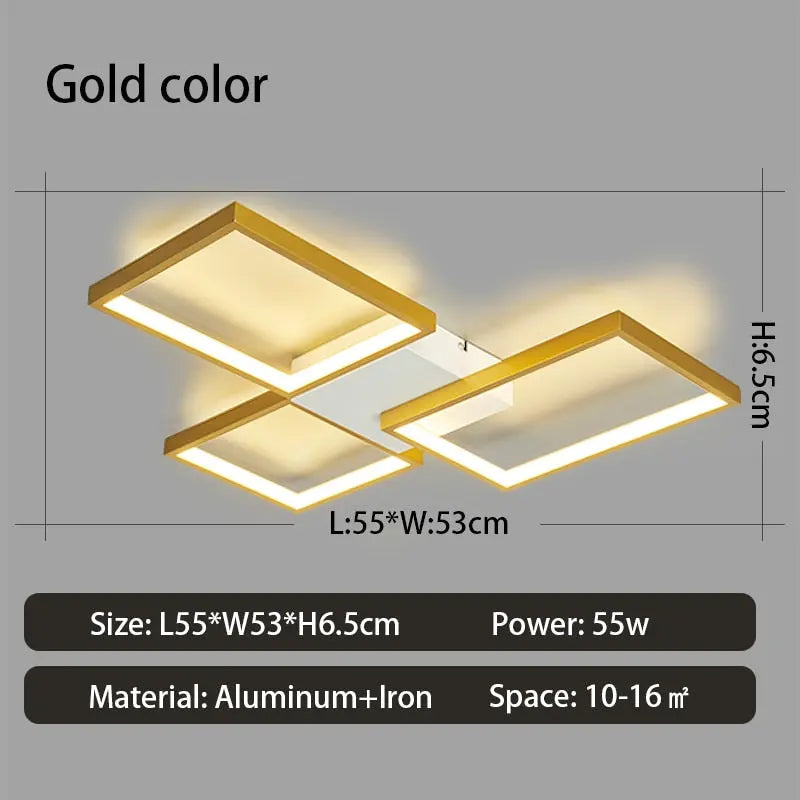 Modern Dimmable LED Ceiling Lamp Ingemar SPINGAR.COM