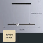 Minimalist Luxury Crystal DinnigvTable LED Island Pendant Lamp Ebbe SPINGAR.COM