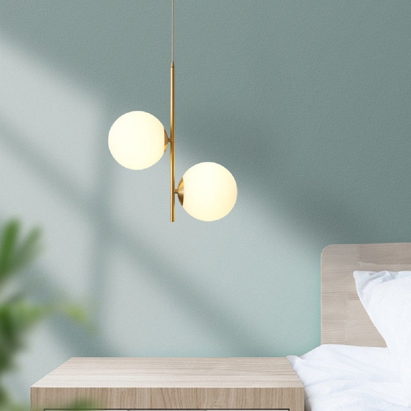 Nordic Bedside LED Pendant Lamp Villum