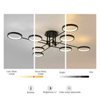 Modern Design LED Dimmable Ceiling Lamp Valdemar SPINGAR.COM