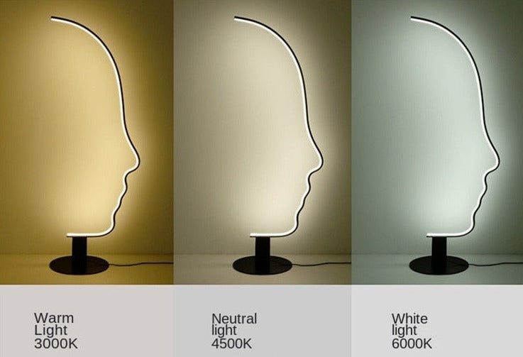Designer Face LED-Stehlampe Madeline™