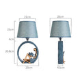 Post-modern Deco Bedside Table Lamp Frida SPINGAR.COM