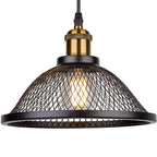 Vintage Retro Iron Net Cage LED Pendant Lamp Lilja SPINGAR.COM