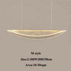 Modern Acrylic LED Island Pendant Lamp Marina SPINGAR.COM