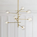 Modern Creative Concise Style Glass LED Pendant Lamp Sparkle SPINGAR.COM
