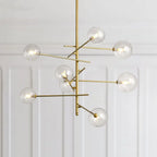 Modern Creative Concise Style Glass LED Pendant Lamp Sparkle SPINGAR.COM